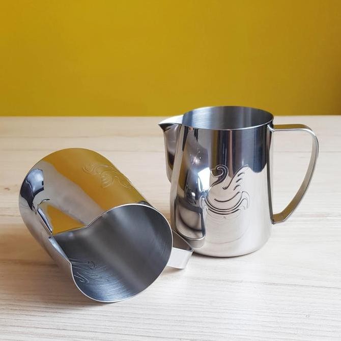 Milk Jug Lancip 600Ml - Jug Susu Lancip Barista Not Jibbi Jug - White