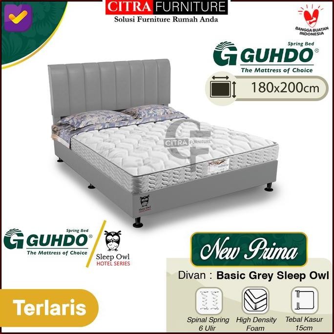 Guhdo Springbed New Prima 180x200x15 - Full set | Gudho Spring bed