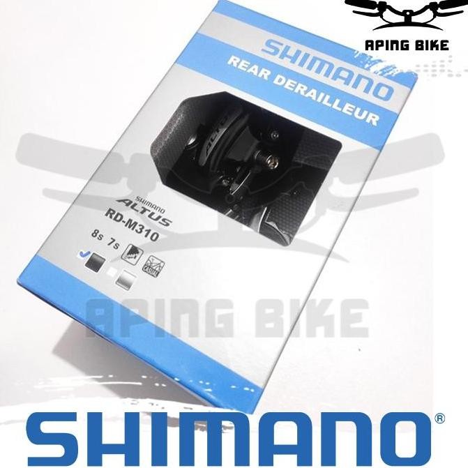 Rd Shimano Altus M310 7/8 Speed Rear Derailleur Sepeda Mtb Seli Roadbike