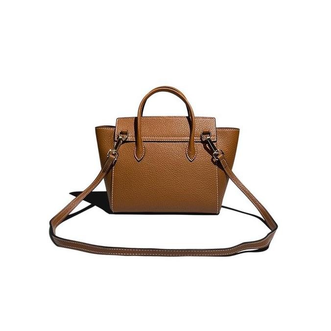 ROUNN Felice Flap 20 tas selempang wanita kulit sapi asli