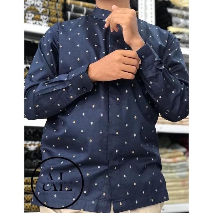 Baju Koko Dl/Koko Pria Lengan Panjang & Pendek Bahan Full Katun