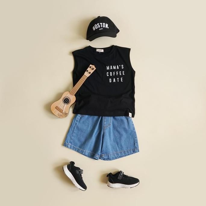 DI9 >> Celana Pendek Jeans Denim Anak Laki Laki Perempuan Short Pants