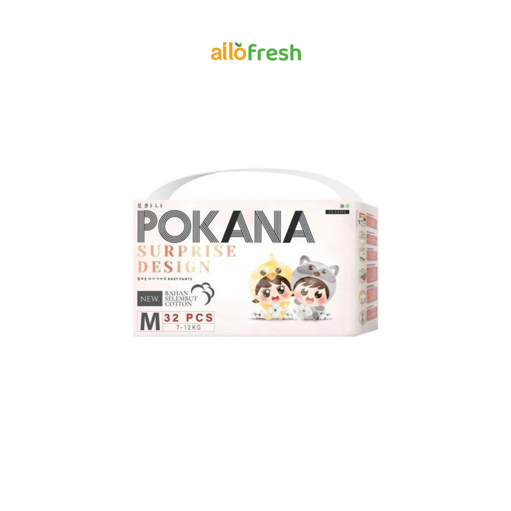 Diaper Pokana Baby Pants M 32 s