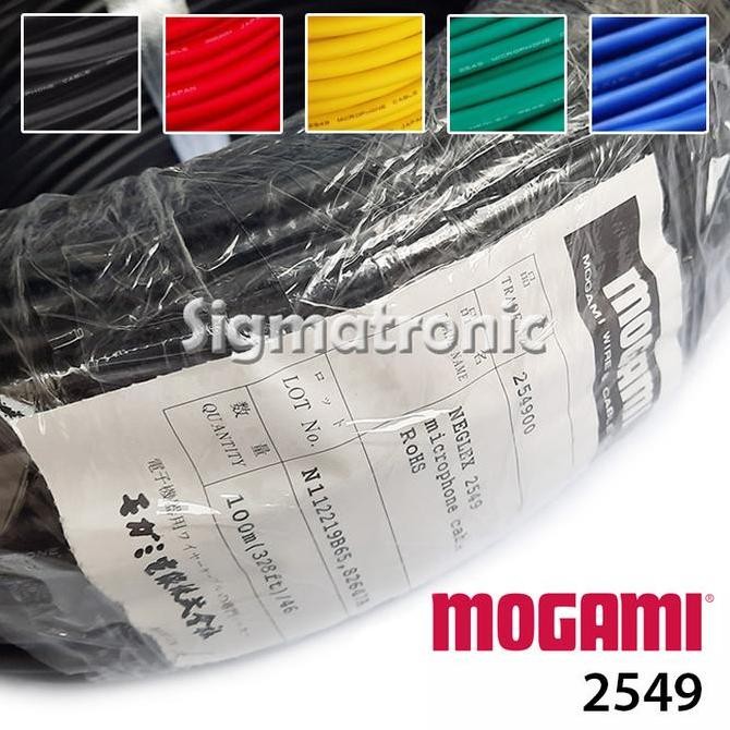 TERMURAH - 1-Roll MOGAMI 2549 Original W2549 Neglex Microphone Cable Kabel Mic