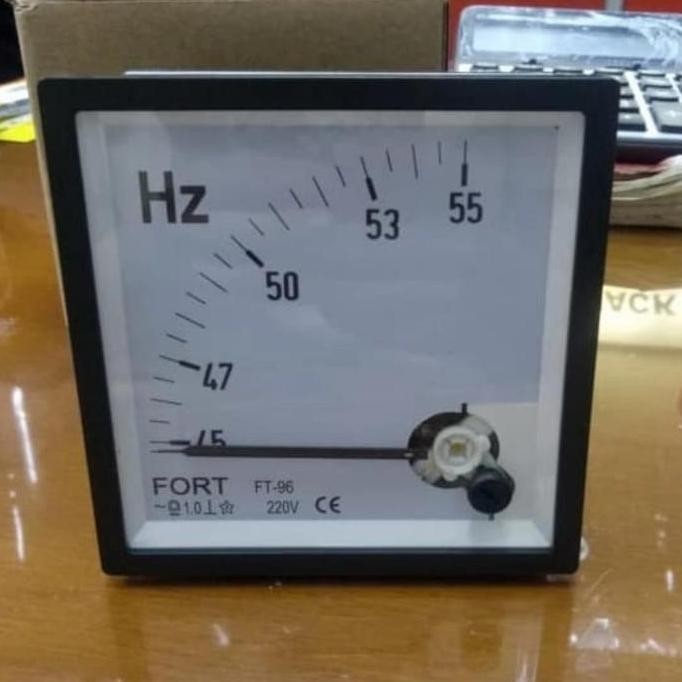Frequensi meter fort / HZ meter analog HZ meter jarum