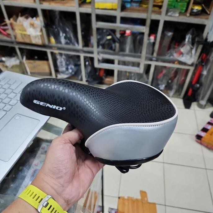 Saddle Sepeda Mini Per / Sadel motor listrik Genio sd 3404 BigBlack
