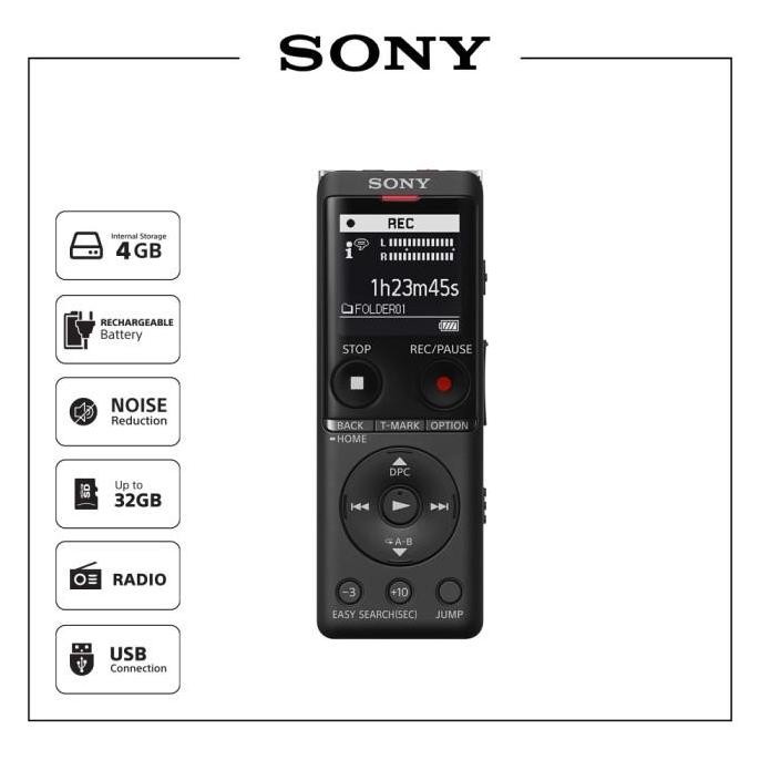 SONY ICD-UX570F Digital Voice Recorder / ICD UX570F / UX570 / UX-570