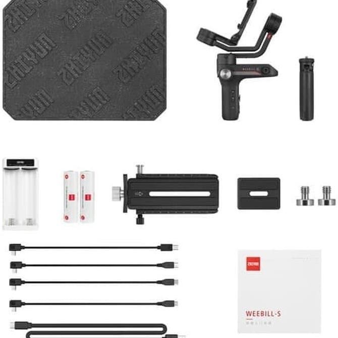COD Zhiyun Tech WEEBILL S Handheld Gimbal Stabilizer 3-axis Terbaru Tripod Camera
