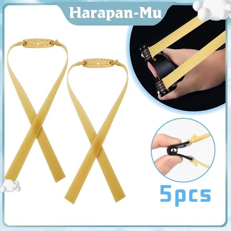 UGNDA 5Pcs 1.5mm Karet Untuk Ketapel / Karet Flatband Ketapel / Tali Karet Ketapel