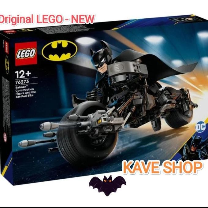 LEGO 76273 : Batman Construction Figure and the Bat-Pod Bike