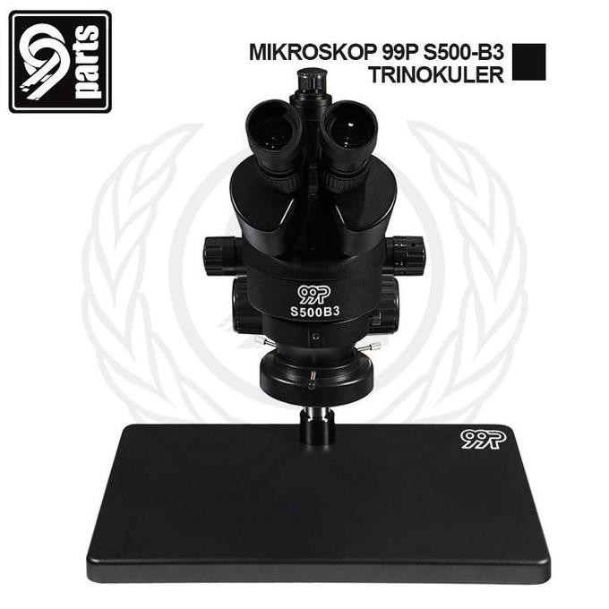STARK- Mikroskop Trinokuler 99P S500-B3 Original Plus Lampu High Quality / Microscope Trinocular S50