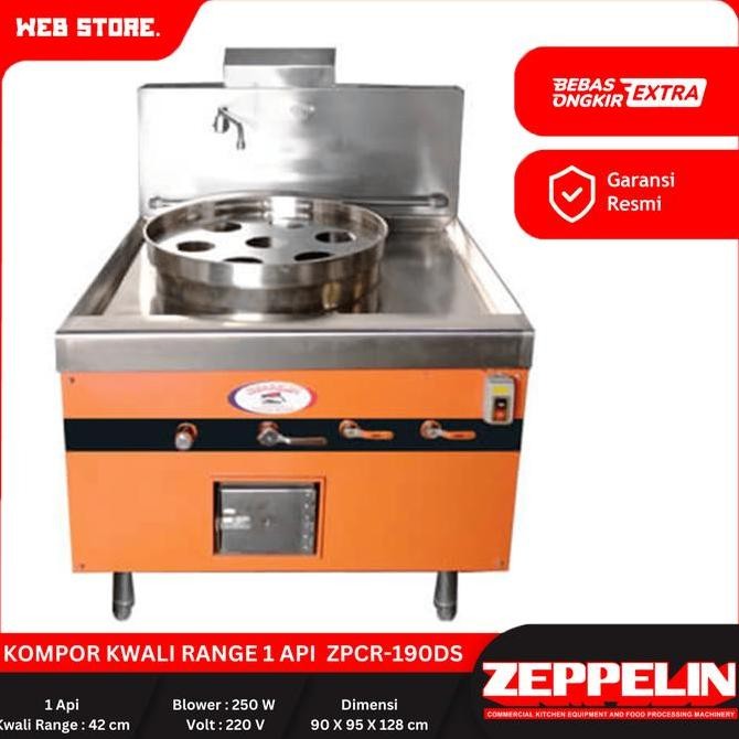 JERICOMM Kompor Kwali Range 1 Tungku ZPCR-190DS Zeppelin