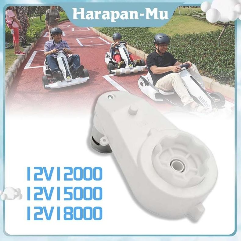 UGNDA Gearbox 12v Mobil Aki / Gearbox Mobil Aki 12 Volt 550 12000/15000/18000 RPM / Gearbox Mainan M