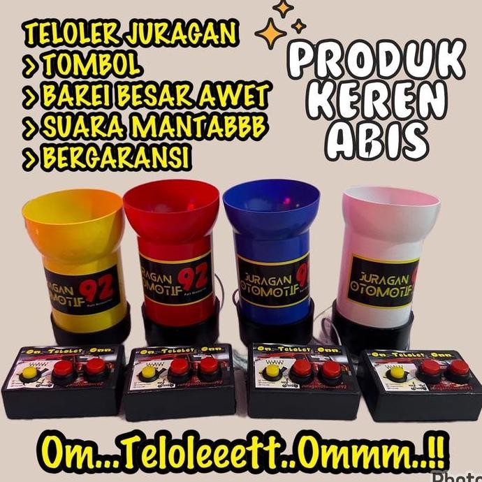 Bel Sepada / Basuri Buat Sepeda / Telolet V4 / Klakson Telolet Outdoor