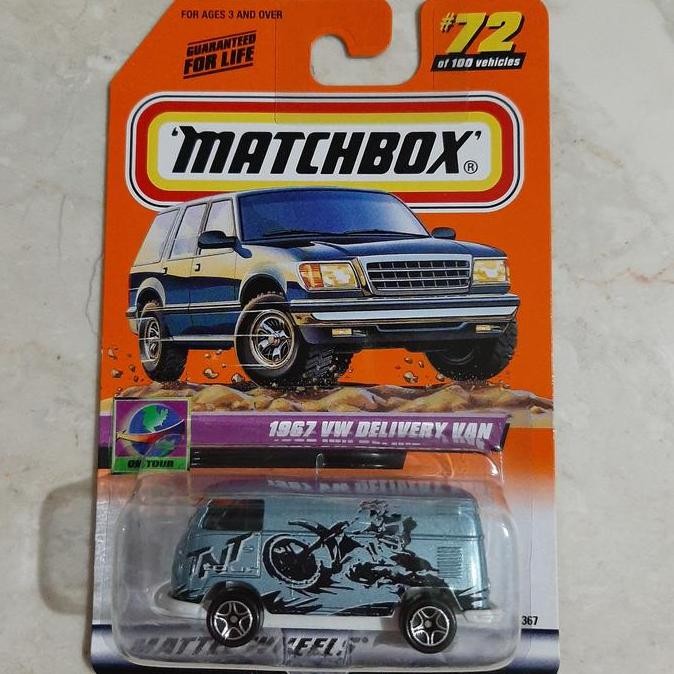 matchbox 1967 vw delivery van