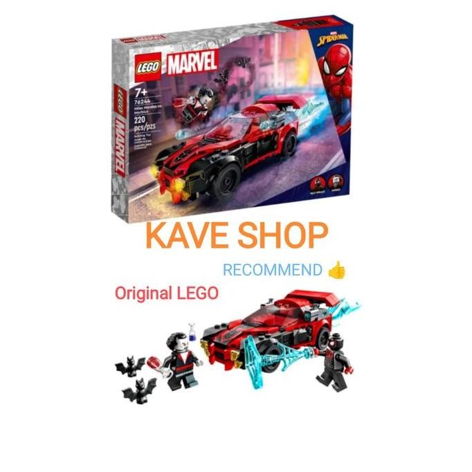 LEGO 76244 Super Heroes : Miles Morales vs Morbius
