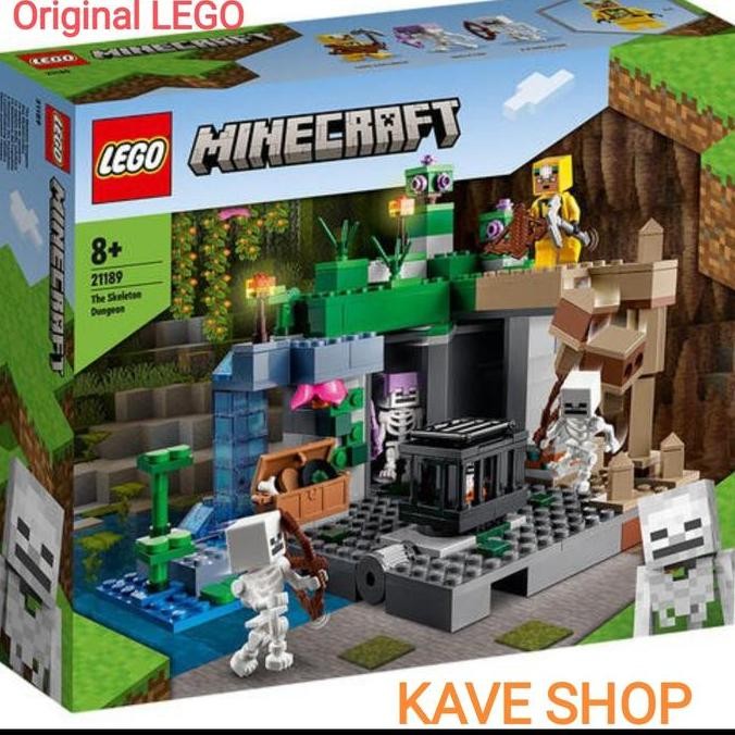 LEGO 21189 Minecraft : The Skeleton Dungeon