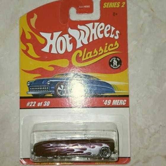 hotwheels 49 merc classics ungu