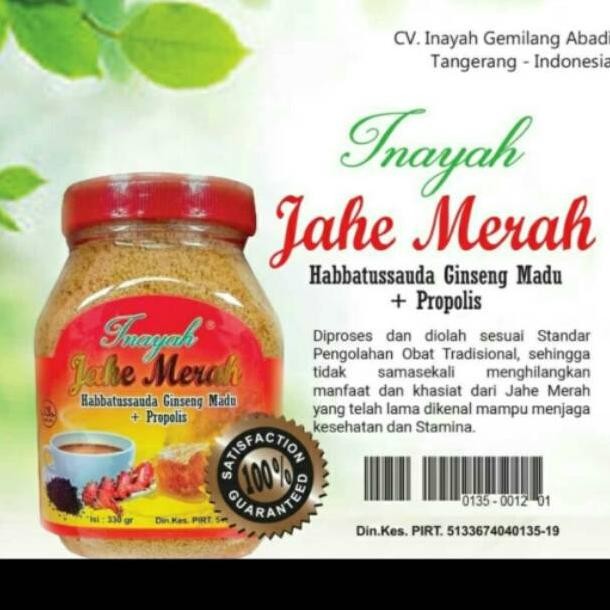 Jahe merah inayah
