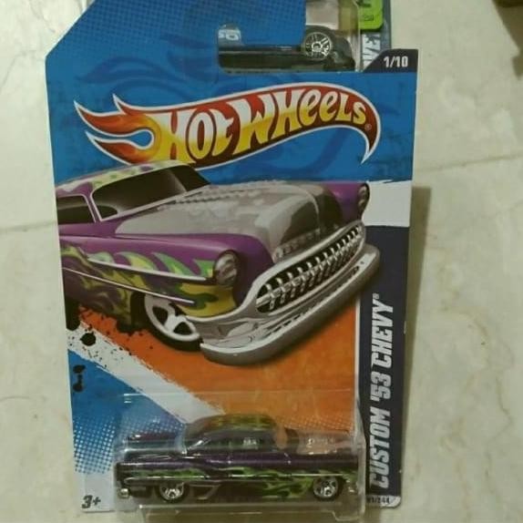hotwheels custom 53 chevy ungu