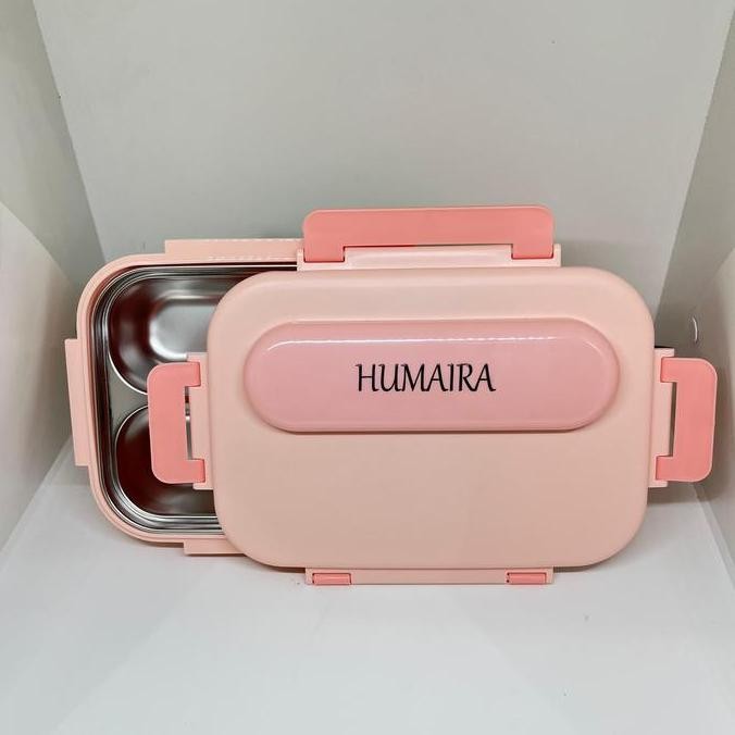 Lunch Box Kids Set Stainless Steel 316 Dengan Sendok Sumpit Stainless / Bento Box Stainless Steel 31