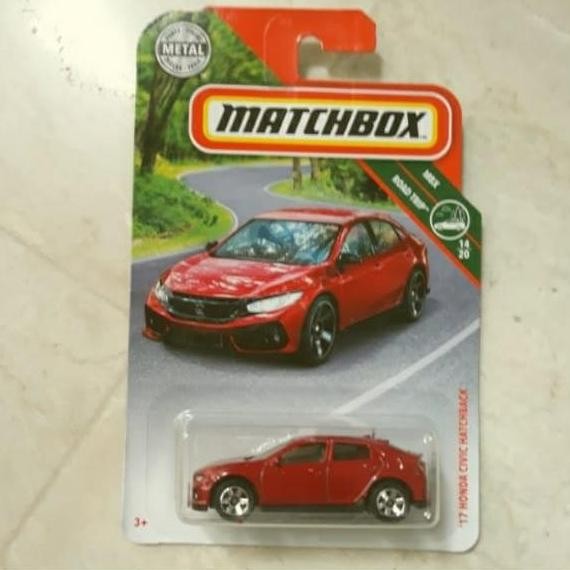 matchbox honda civic hatchback merah