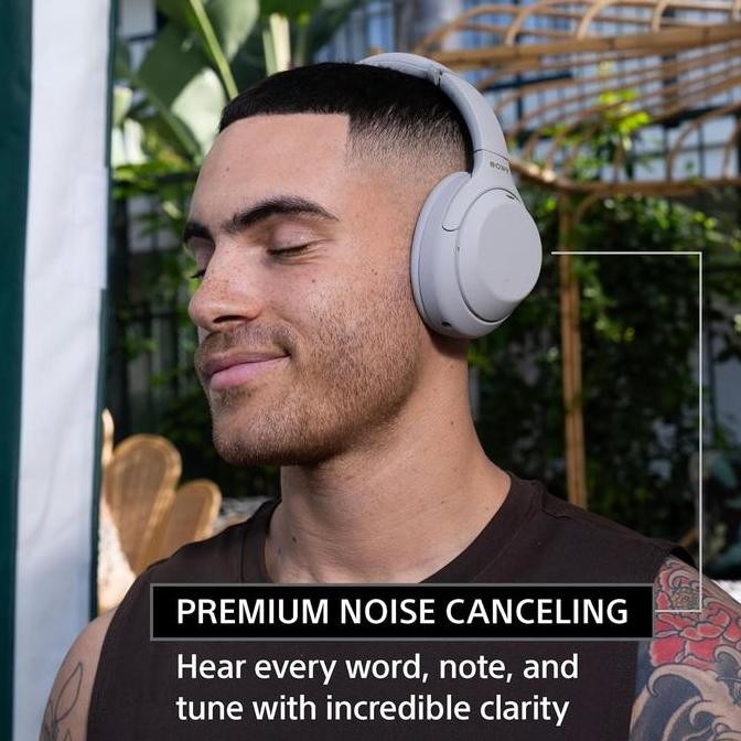 BEBAS ONGKIR - SONY WH-1000XM4 Headphone Nirkabel Bluetooth dengan Teknologi Penghapusan Kebisingan 