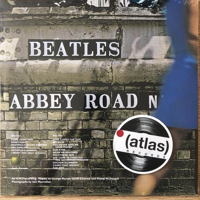 Vinyl / Piringan Hitam THE BEATLES - Abbey Road (Anniversary Edition) Rare Koleksi Original