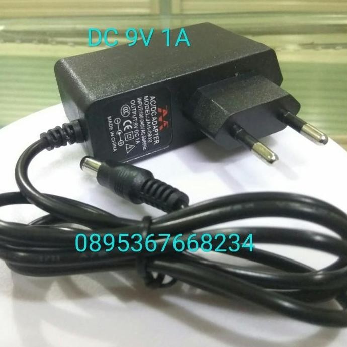 Adaptor 9V 1A / Adaptor 9 volt 1 A