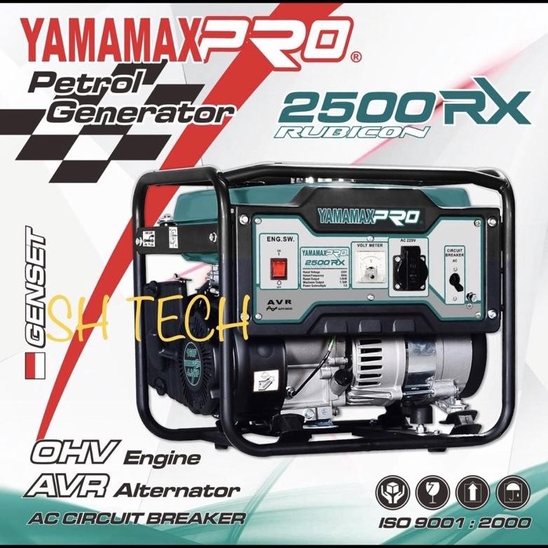 albertGokil GENSET YAMAMAX PRO 2500 RX 2500RX 1000 WATT GENERATOR LISTRIK 4 TAK