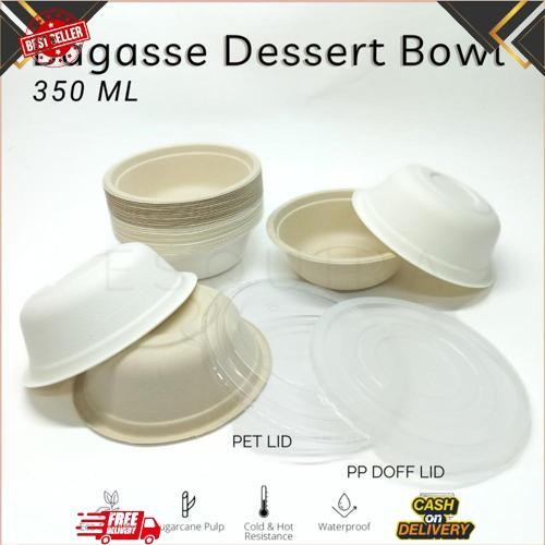 HotSale Bagasse Dessert Snack Bowl 350 ML BG350