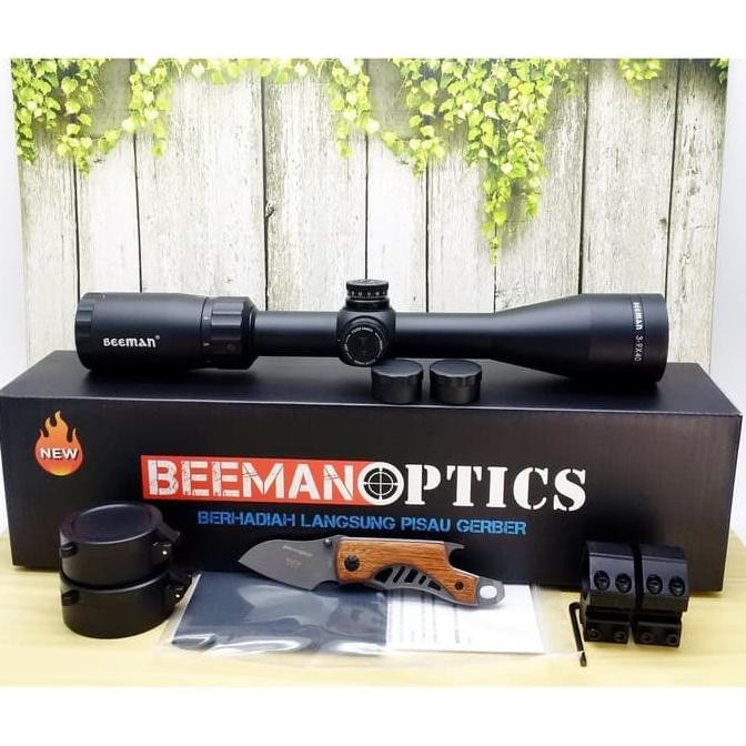 FEVERFEW Telescope Beeman Optics 3-9x40 Mildot WA / Teleskop Beeman