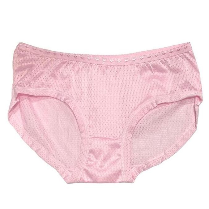 Promo Missoofficial.Id Cd1354 Cd Wanita Seamless Motif Polos Spandex Bahan Katun Kolor Celana Dalam 