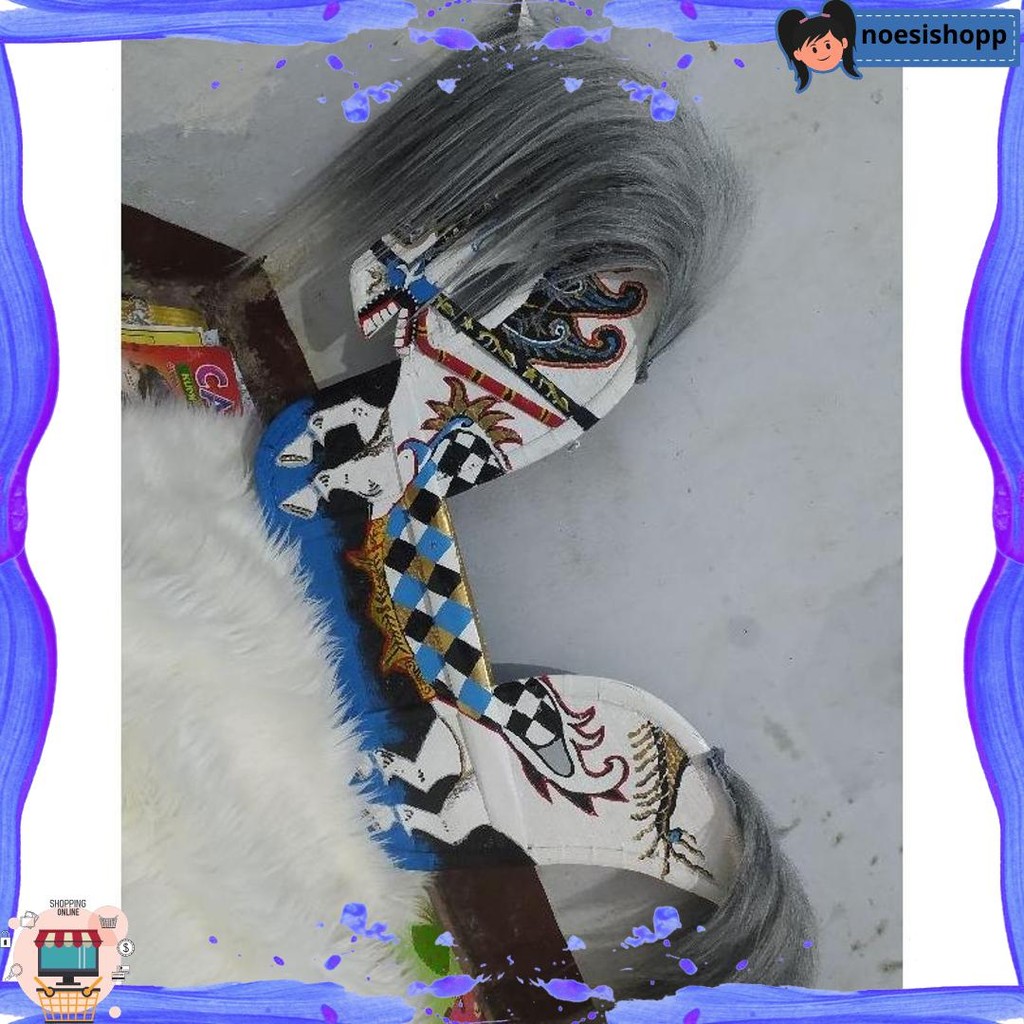 Sepasang Rambut Jaran Sintetis Model Suri JR -09