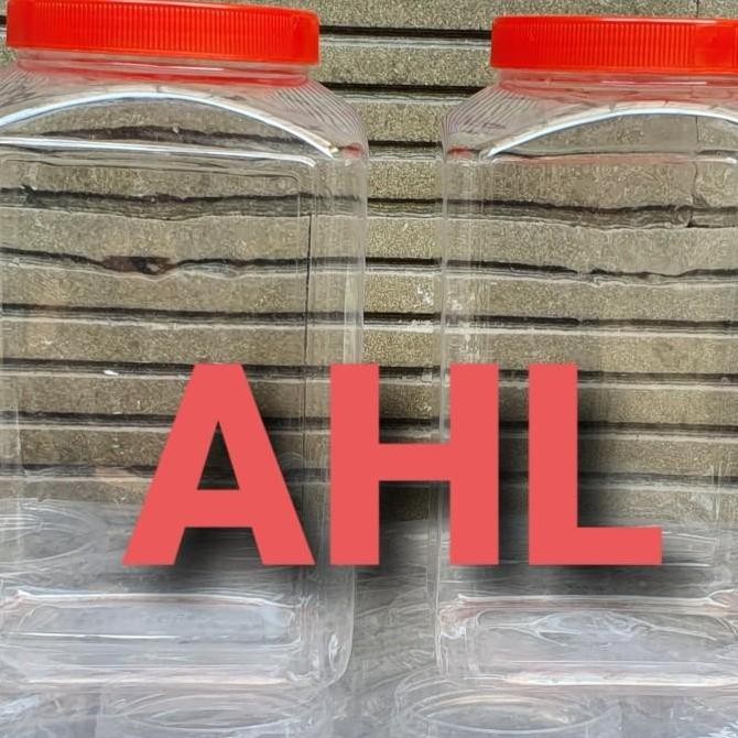 Toples Plastik 4 Liter Dengan Tutup/Toples Cupang/Toples Makanan Kue