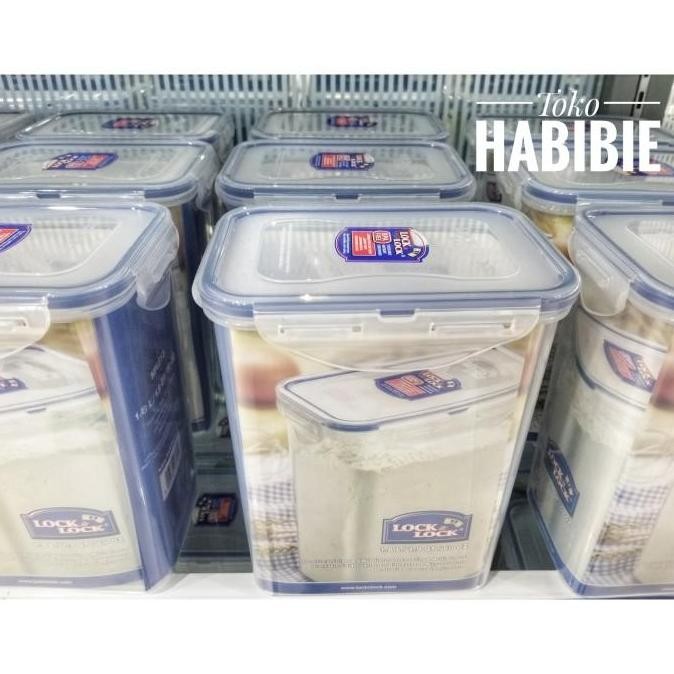 Lock n Lock Tall 1.8 L Liter Food Container Toples Kue Susu Plastik