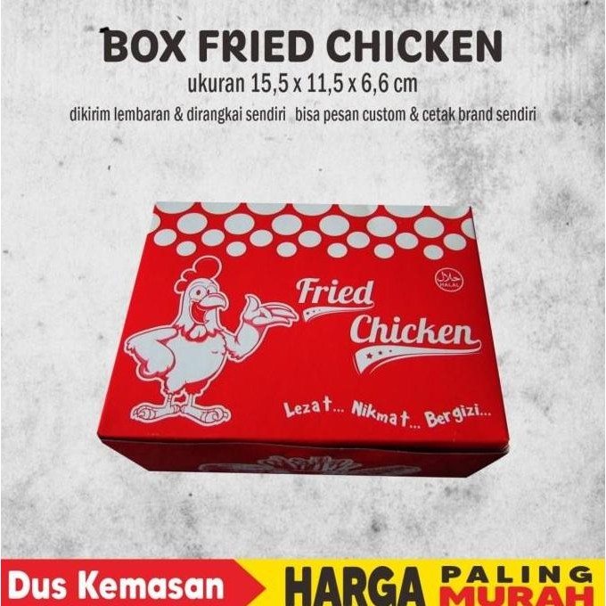 Dus Ayam / Dus Fried chicken / Box Fried Chicken