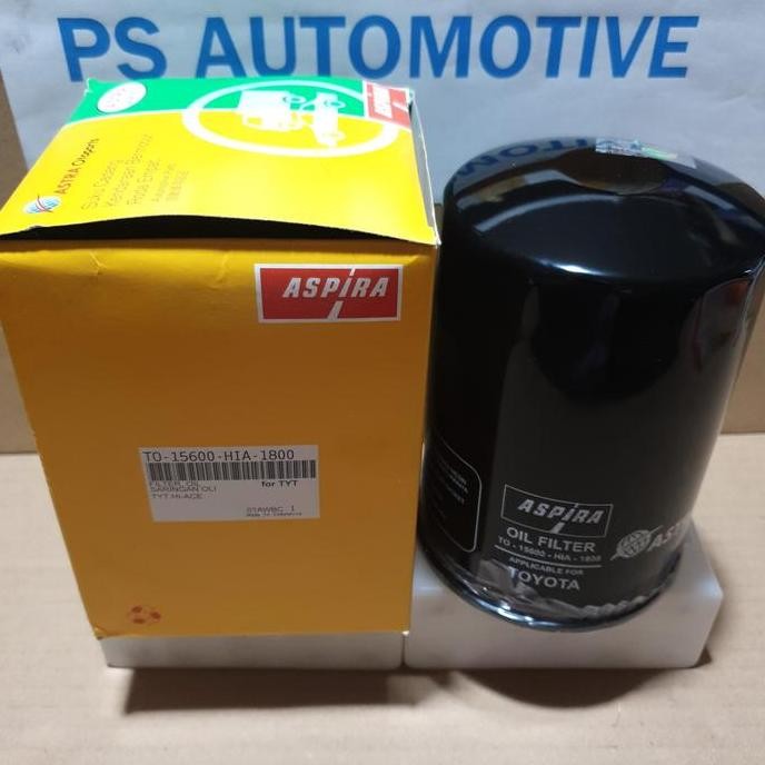 FILTER OLI TOYOTA HIACE ASPIRA TO-15600-HIA-1800