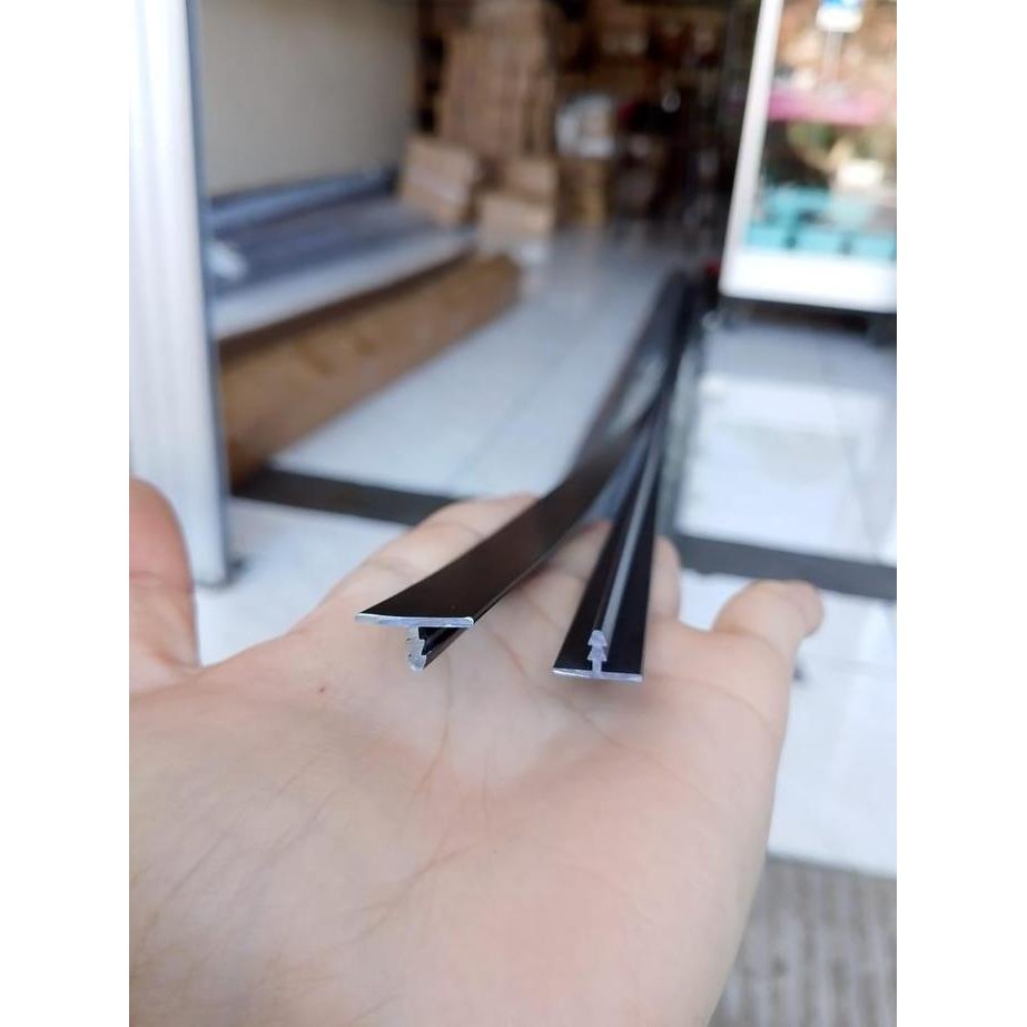 Premium Lis T Aluminium 3METER List Variasi Aluminium Promo