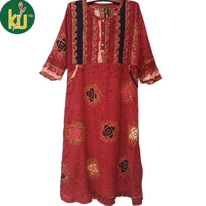 Promo Kencana Ungu Longdress Maura Label Hitam, Ibu Menyusui Merah Kencana Ungu Kuh Longdress Maura 