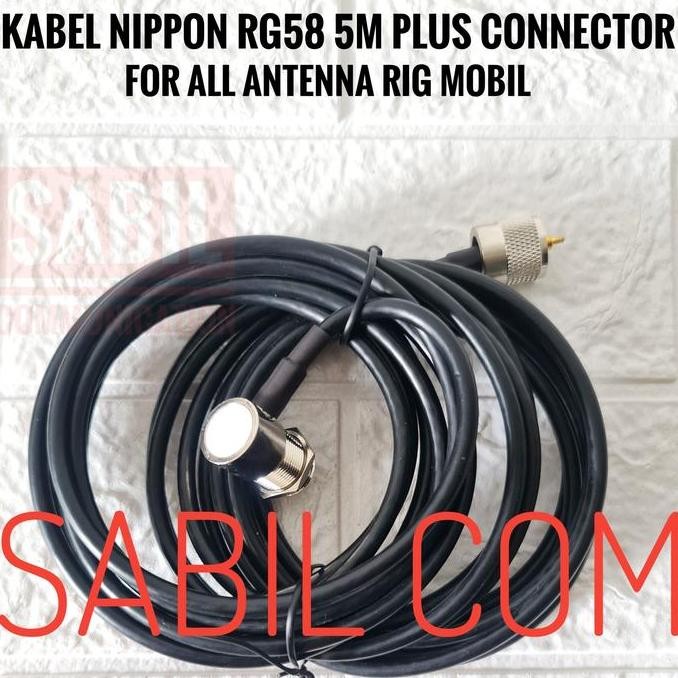 Promo Kabel Antenna Radio Rig Mobil Rg58 Kabel Nippon Rg58 Rig Mobil Murah Cod
