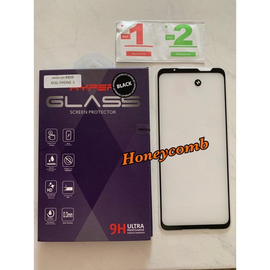ASUS ROG 5 / ROG PHONE 5 Hyper Full Cover Tempered Glass Anti Gores
