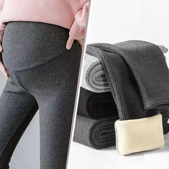 PREGNANCY WINTER THERMAL LEGGING CELANA HAMIL MUSIM DINGIN LAPIS CASHMERE VIP
