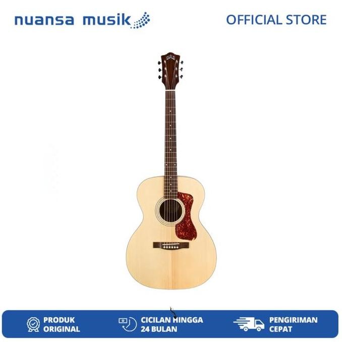 Guild OM240E Acoustic Electric Guitar - Natural