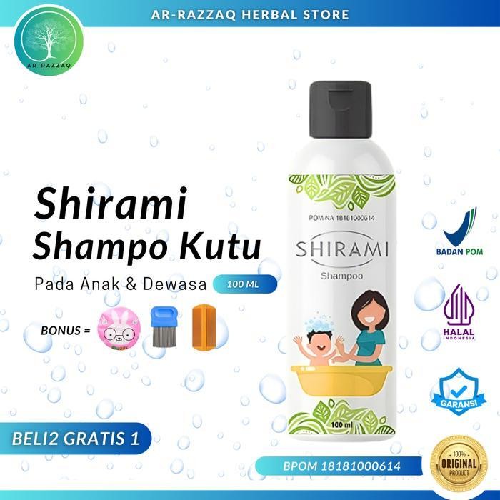 Shampo Kutu Rambut Anak & Dewasa - Shampo Shirami - Shampo Anti Kutu
