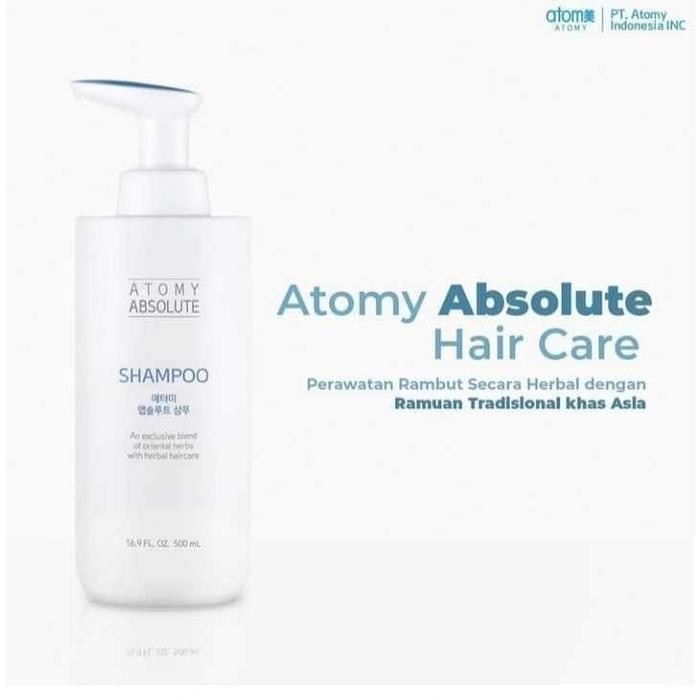 Atomy ABSOLUTE SHAMPOO 500ML untuk rambut rontok ori