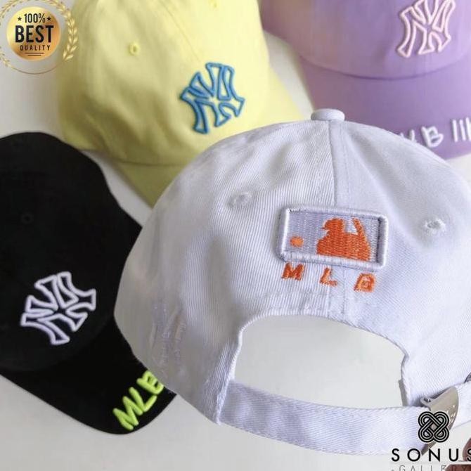 Premium TOPI ANAK NY MLB LIKE KOREA BASEBALL IMPORT | HIGH QUALITY BORDIR NY2 Promo