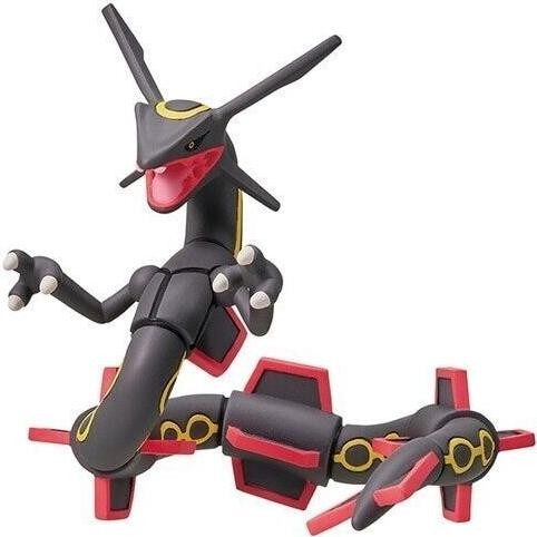 Moncolle Shiny Rayquaza Black Hyper Size Figure Rayquaza Black Pokemon Regieleki Regidrago New