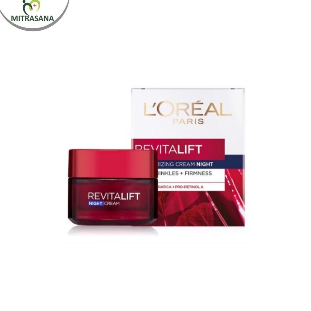 L'Oreal Revitalift Night Cream Anti Wrinkle And Firming 50Ml Original