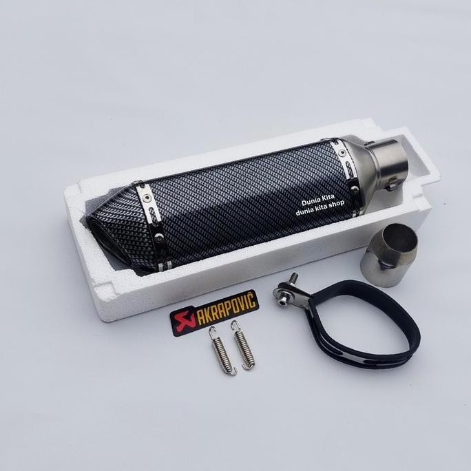 Promo Knalpot Akrapovic Import Ninja 250FI Z250 Z250SL Mono Slip On COD